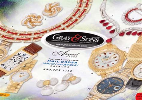 gray and sons jewelry catalog.